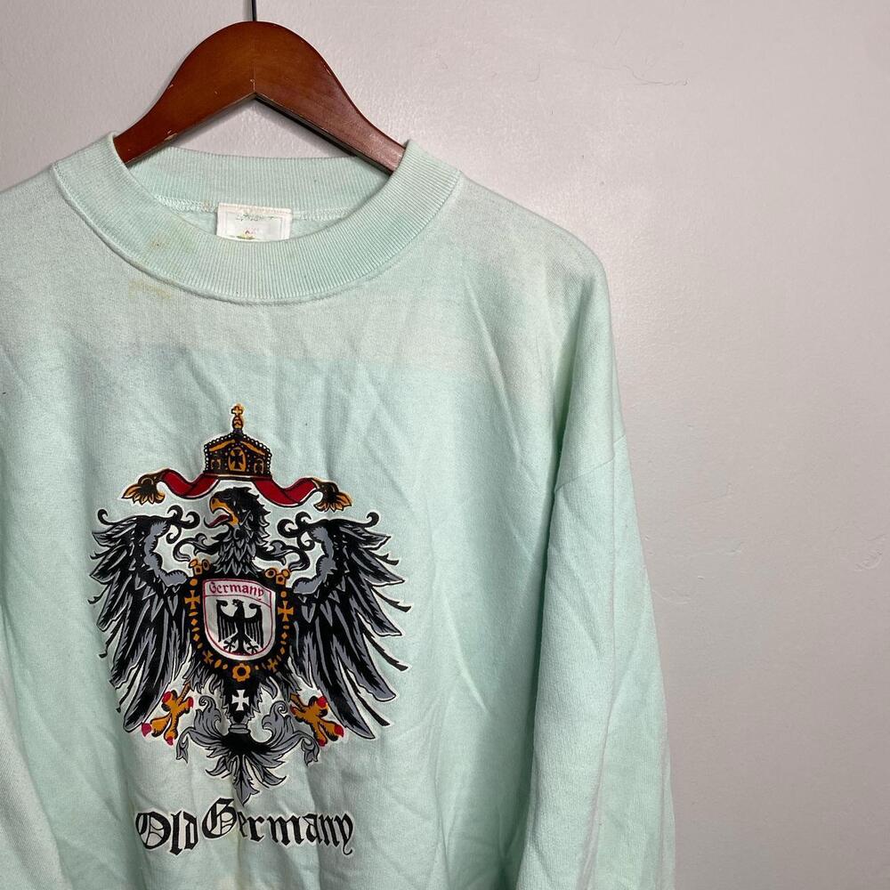 Light Green Old Germany crewneck sweatshirt Size XXL